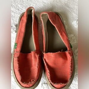 SANUK Women's Coral Canvas Slip On Loafers Shoes | 7
BT-1